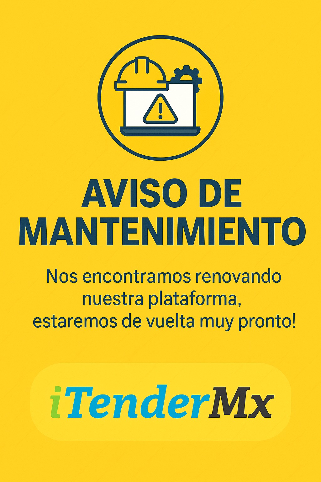 Aviso de Mantenimiento